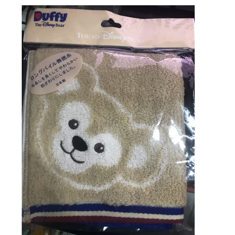 東京 迪士尼 達菲熊 毛巾 正版 現貨 台北市可面交 Duffy Tokyo Disney 小熊 bear 禮物