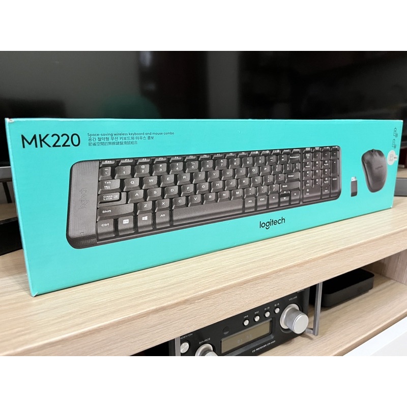 羅技 Logitech MK220 無線鍵盤滑鼠組
