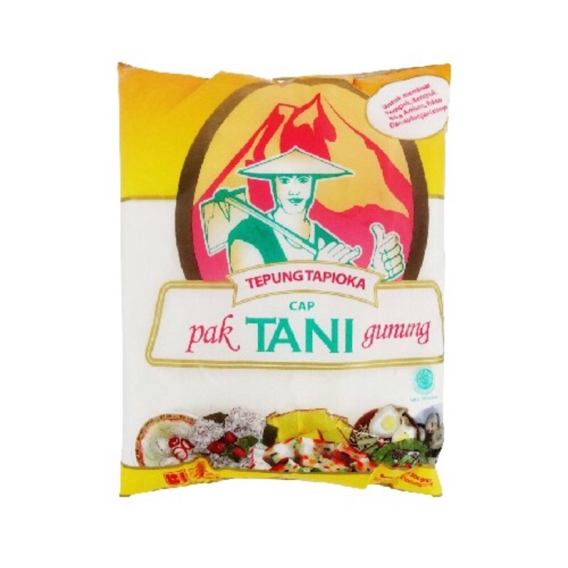印尼🇮🇩Cap Pak Tani Gunung Tepung Tapioka 樹薯粉 500g
