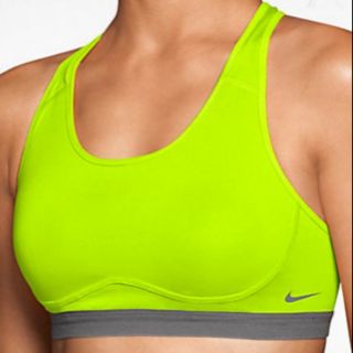 NIKE AS PRO CLASSIC PADDED BRA女生運動內衣620280-703亮綠*尺寸詢問中強度固定罩杯