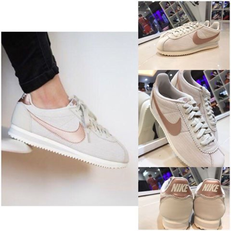 正品-Nike Cortez 阿甘鞋(玫瑰金)