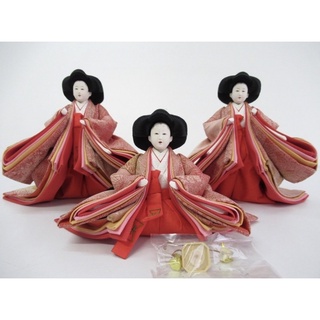 Sale 37 Off 3人官女 雛人形 美品 インテリア小物 Www Affiliada Com