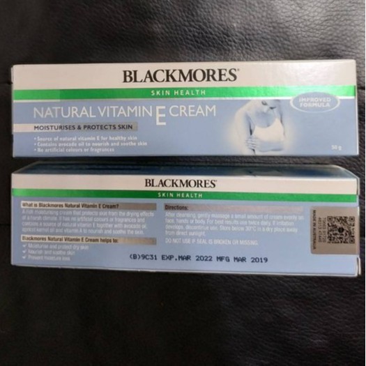 (假一賠百)  正品100% 保證 澳洲 冰冰霜-Blackmores VE面霜 50g 范冰冰霜