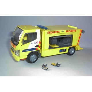 Conrad 1/50 Mitsubishi Fuso Canter 消防 救援車 合金車體 絕版