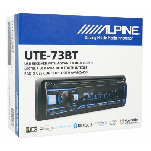 ALPINE UTE-73BT 藍芽 FLAC 24bit