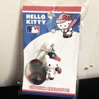 Hello kitty 耳機孔防塵塞(波士頓紅襪隊限定版）