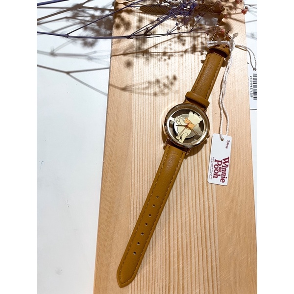 ❥🌈《數饅頭》「現貨」日本迪士尼限定大框質感皮革錶帶系列手錶