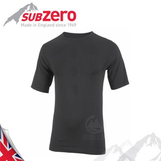 【Sub Zero 英國 ALL ACTIVE 短袖排汗衣《黑》】ALL ACTIVE/內層衣/運動衣/防曬/悠遊山水