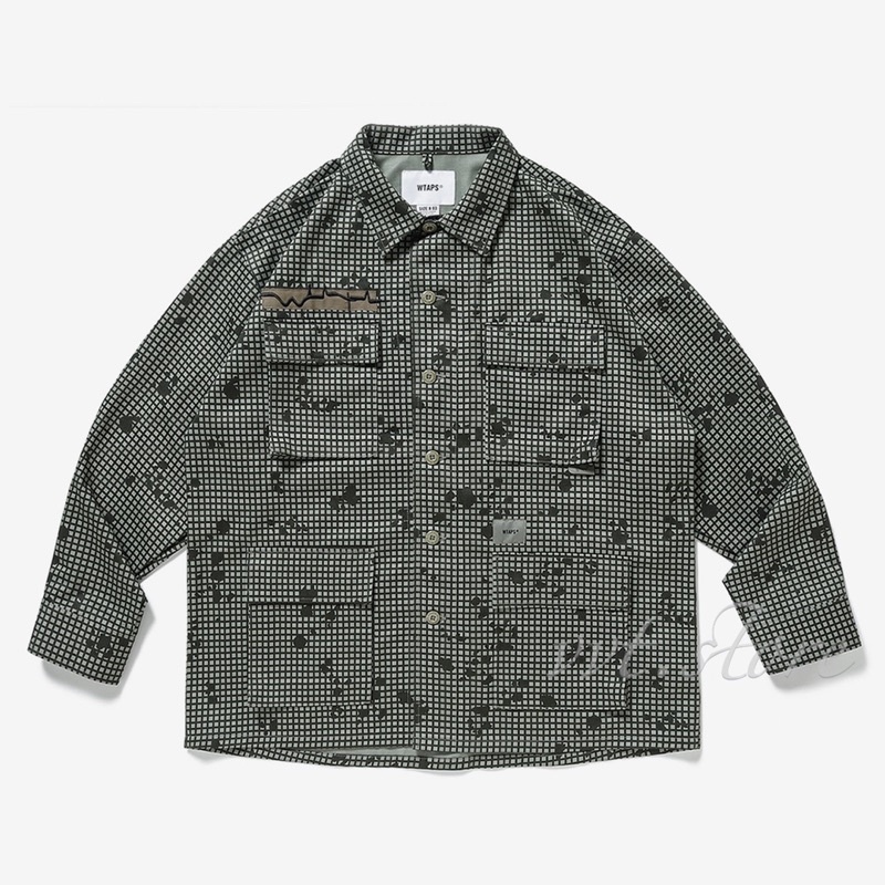 WTAPS 21AW JUNGLE 02 / LS / COTTON. TWILL. CAMO 四袋 長袖襯衫 外套