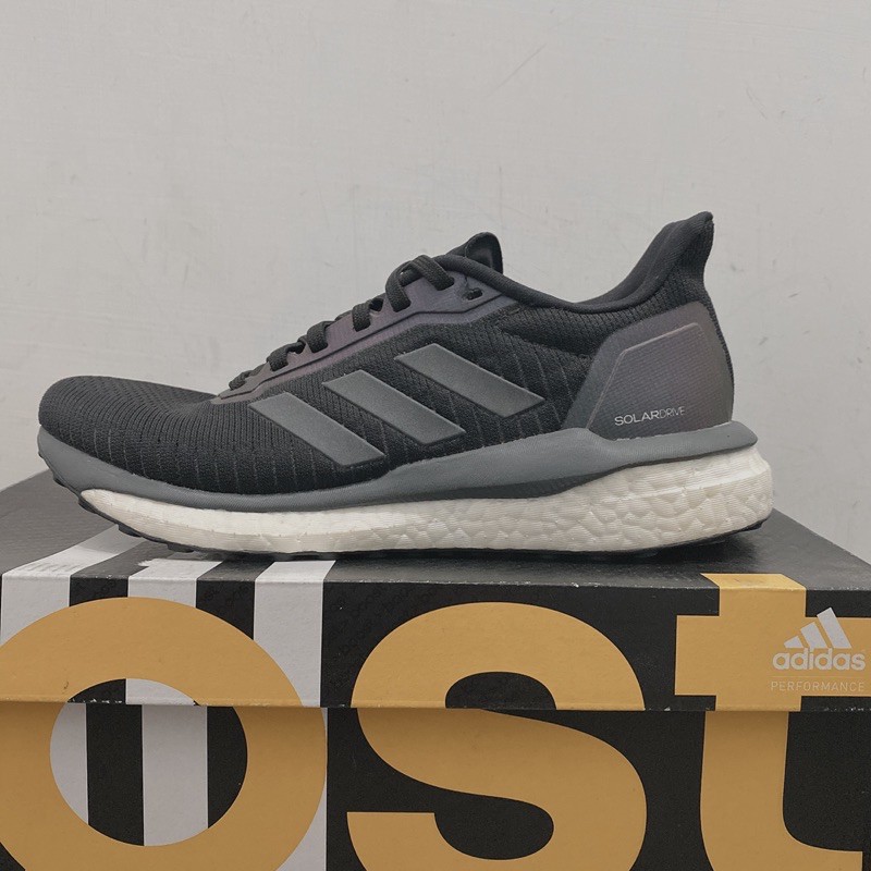 🖤 ADIDAS SOLAR DRIVE 19 BOOST 女鞋 慢跑 透氣 22.5cm 23cm 黑 EF1419