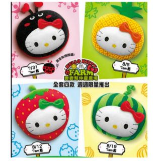 麥當勞 Hello kitty造型款抱枕