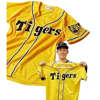 NPB 日本職棒 阪神虎 MIZUNO 美津濃製 電繡棒球球衣 空白背號