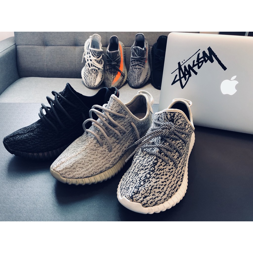 收藏美品 Adidas Yeezy Boost 350 Moonrock 椰子 肯爺 月亮色 Tan 大地色 參考