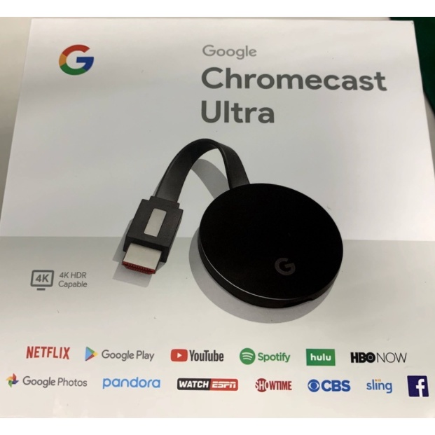 Google Chromecast Ultra 4K UHD