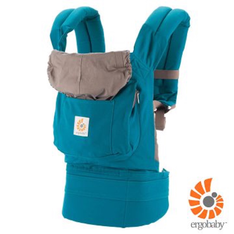 美國Ergobaby嬰兒背帶/揹巾 原創款-藍綠色
