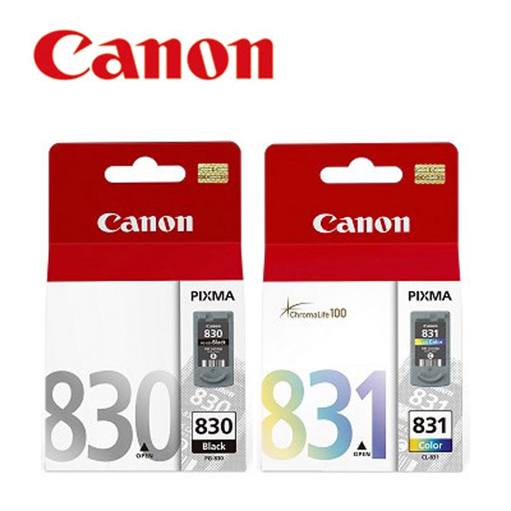Canon PG-830+CL-831 原廠墨水匣組合(1黑1彩) 現貨 廠商直送
