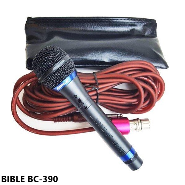 永悅音響 BIBLE BC-390 專業型動圈式麥克風 含線 全新公司貨 歡迎+聊聊詢問(免運)