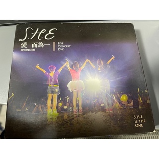 S.H.E 愛而為一 演唱會影音館DVD 平裝