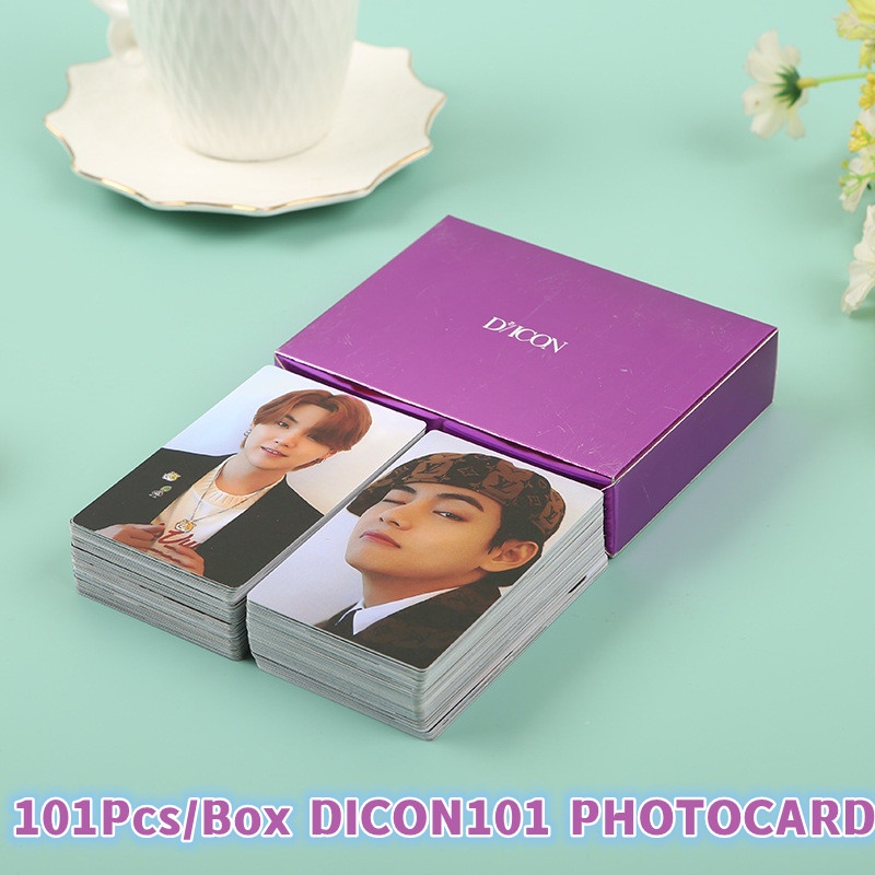 101pcs / Box Kpop BTS Bangtan Boys Dispatch DICON 101 Photoc