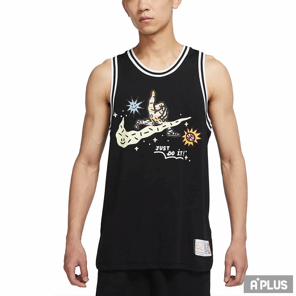 NIKE 男 AS M NK DF DNA JERSEY TANK 籃球背心 -DV3191010