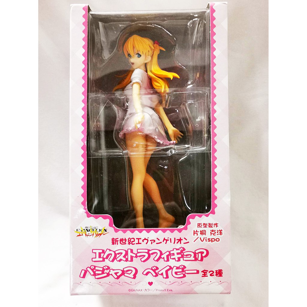 秋葉原連線 全新日版sega 限定新世紀福音戰士睡衣派對明日香熊新劇場版公仔pvc 景品 蝦皮購物