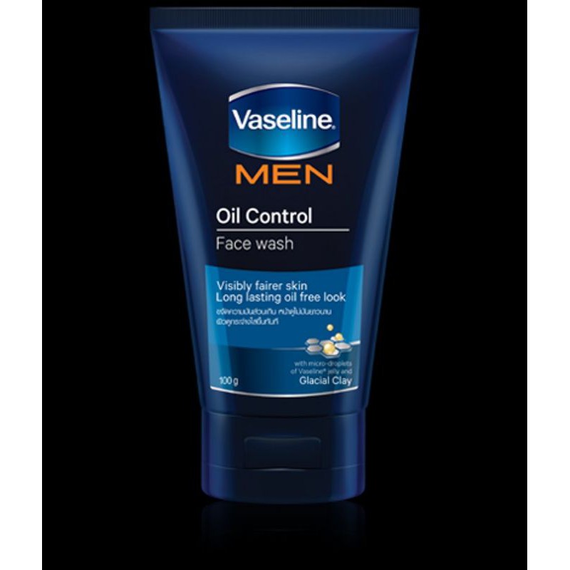 vaseline face wash oil control