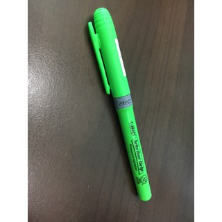 bic 螢光筆綠色