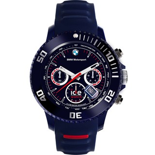 ICE Watch x BMW系列F1賽車聯名計時限量腕錶-藍 加大款