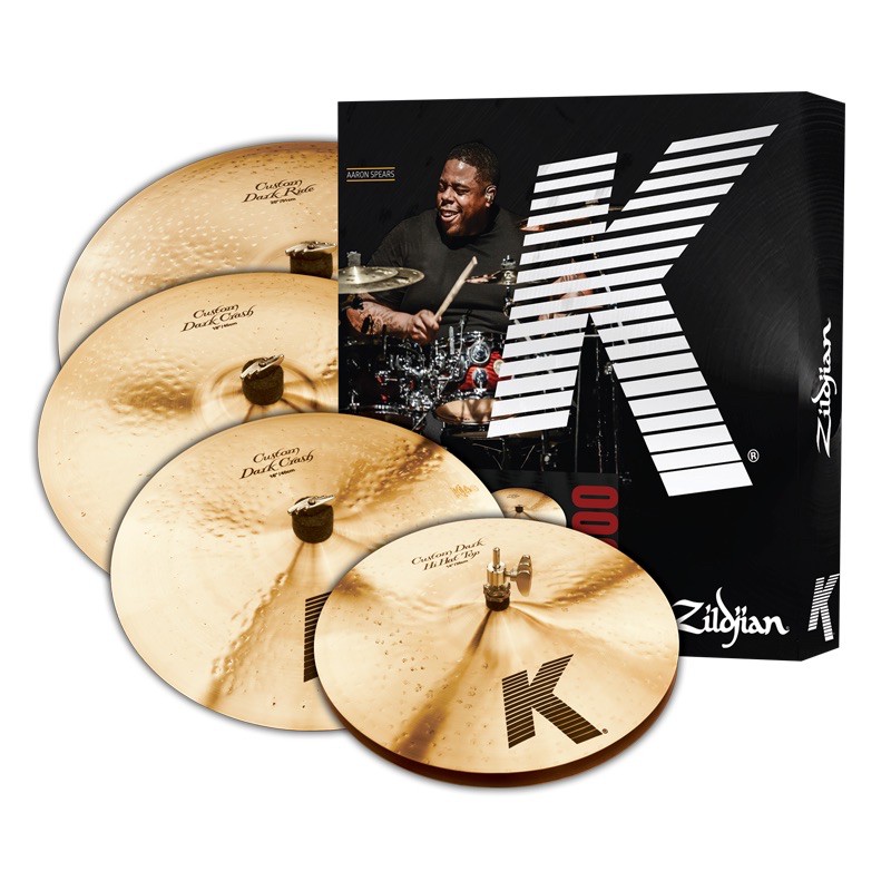 zildjian K custom dark cymbal pack（KCD900)/美製高階爵士鼓銅鈸