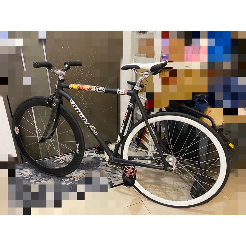 RH+O RHO Katana 2 II 單速車 Fixed Gear 改碳纖維前叉+板輪