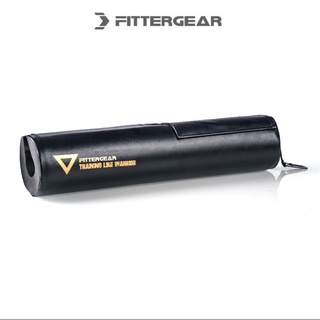 【FITTERGEAR】 槓鈴護套 PU皮革 基礎款/加厚款 (便攜式 槓鈴套 護肩 臀推 護頸 護具裝備)