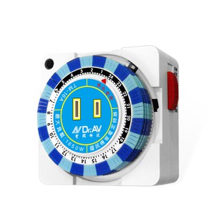 聖岡【Dr.AV】國民機 省電定時器/節能定時器/機械式定時器 TM-16B