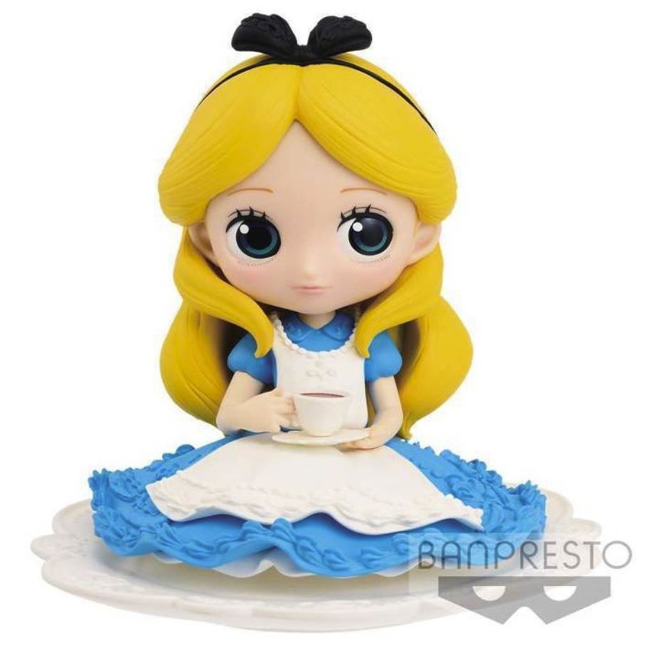 日本正品 景品 Q POSKET 迪士尼 公主系列 代理 彩色版 異色版 艾莉絲 愛麗絲 下午茶系列 夾娃娃機