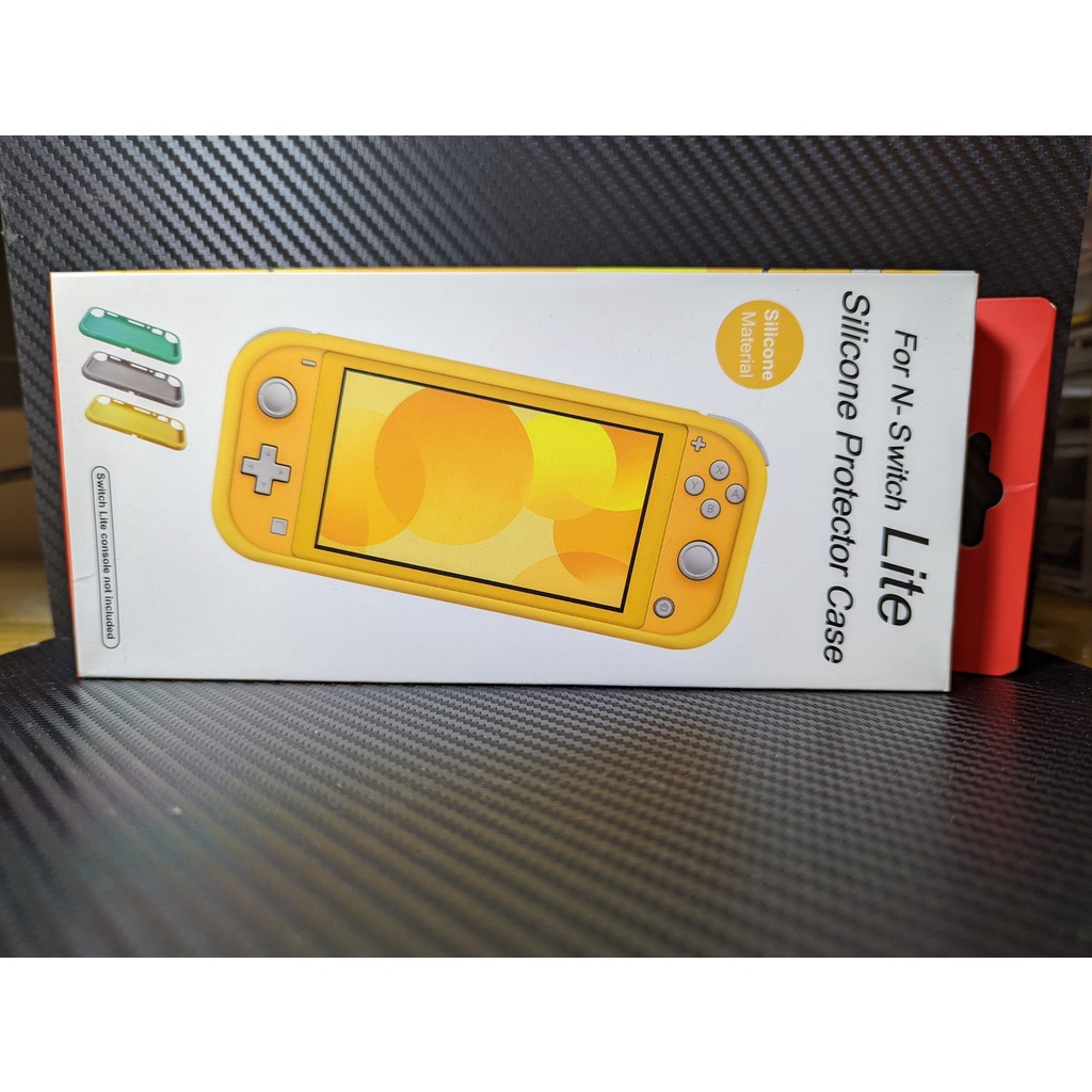 Switch Lite 矽膠套 果凍套 保護套 矽膠保護套 任天堂 NSL 防摔 防刮 防撞 正面開放式不卡蘑菇頭 灰色