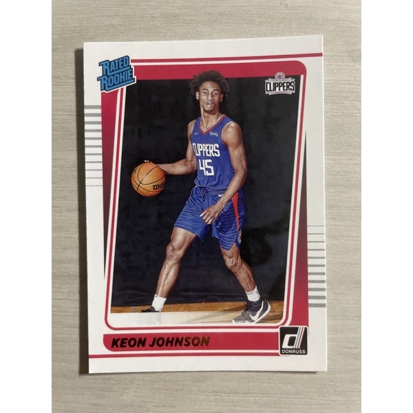 nba球員卡21-22 Donruss rc 新人 Keon Johnson