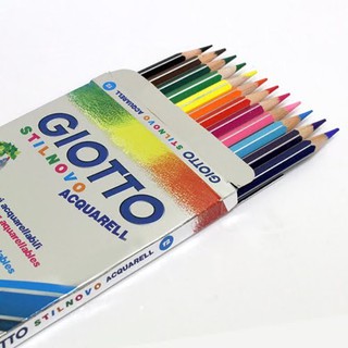 【義大利 GIOTTO】STILNOVO 水溶性彩色鉛筆(12色)