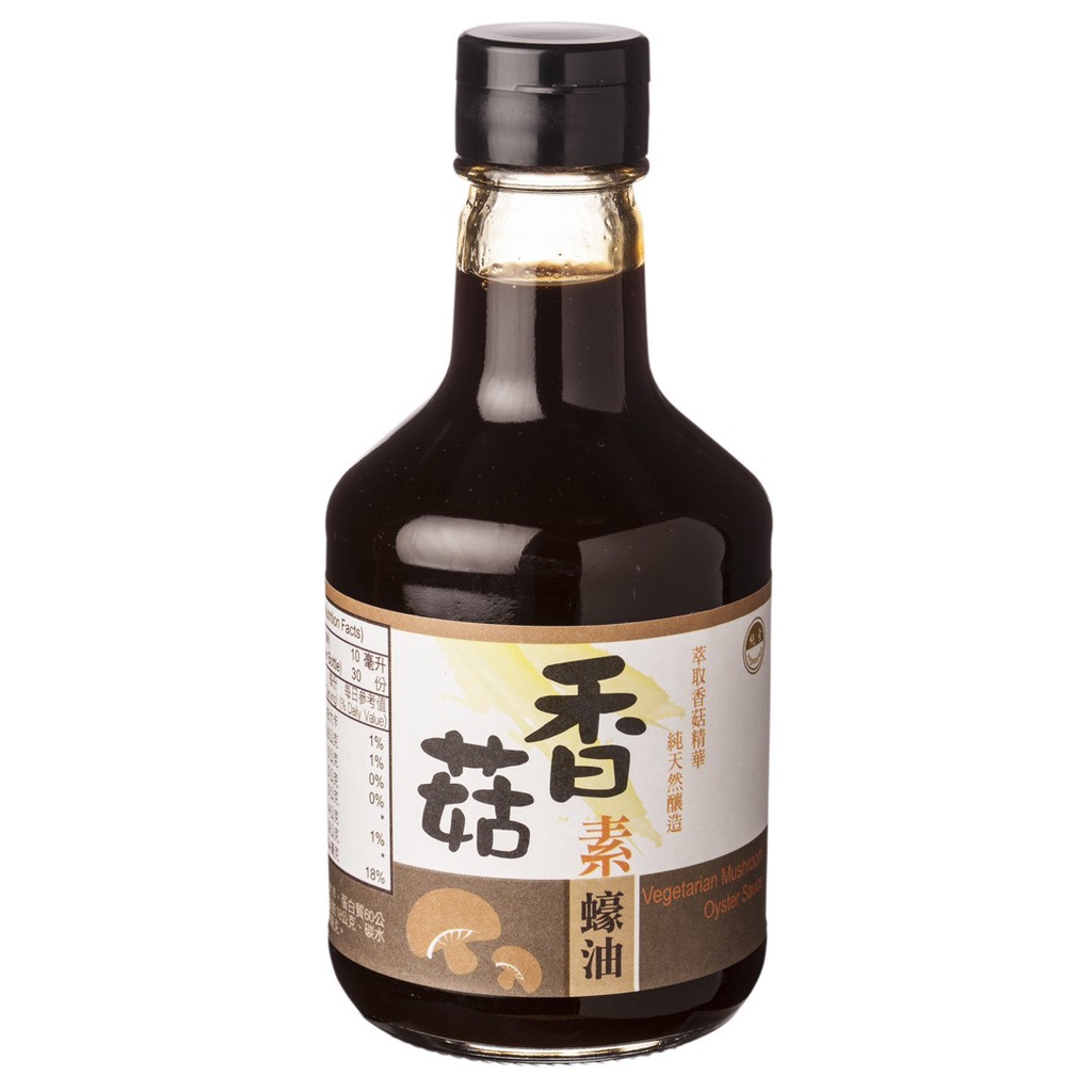 【菇王】香菇素蠔油(300ml/瓶)<全素>