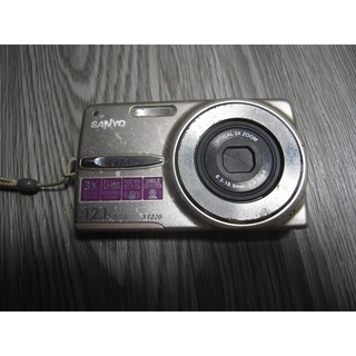 二手 相機 SANYO 三洋 VPC-X1220PX~1200萬畫素超薄鋁鎂合金 數位相機 零件機