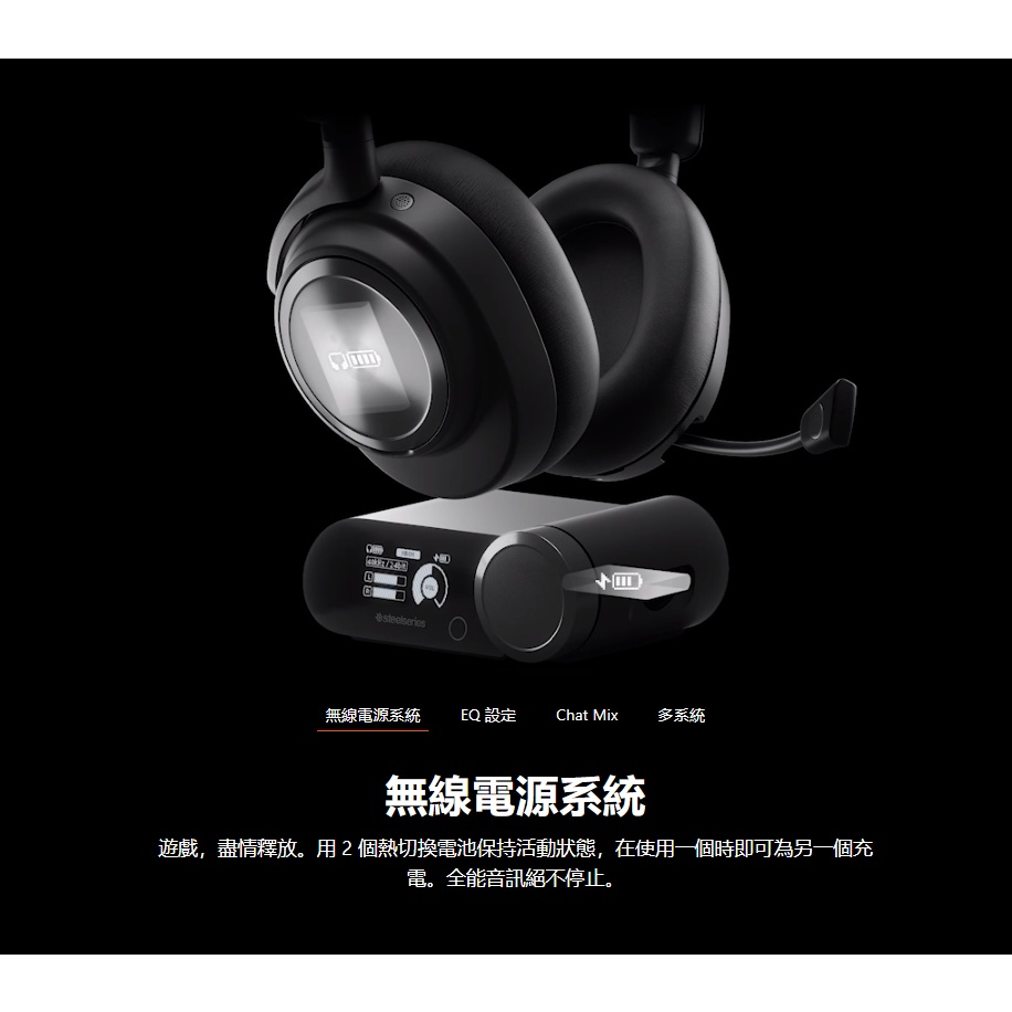 SteelSeries賽睿Arctis Nova Pro Wireless 旗艦無線電競耳麥原價屋