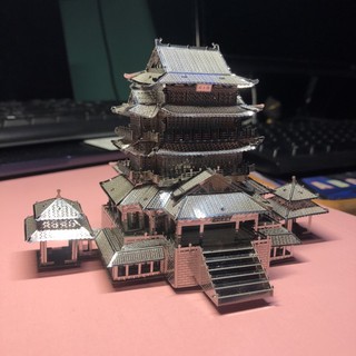 當偉金屬3D模型江西最名旅人高階不銹鋼3D拼裝模型