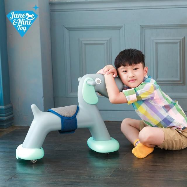 【JN.Toy】韓國靜音狗狗嚕嚕車(學步車)-2色
