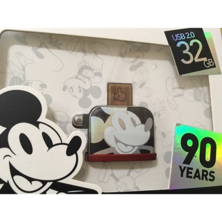 Disney Mickey 烤吐司機造型隨身碟 USB2.0 32GB 90YEARS 全新