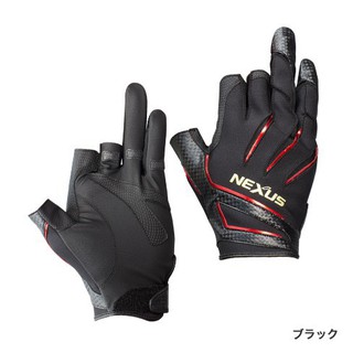 源豐釣具 SHIMANO 17年 NEXUS 釣魚露三指手套 GL-191Q