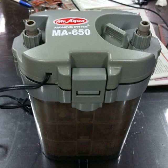 Mr.aqua水族先生 MA-650高培菌 高效率過濾小圓桶 外掛式 外置式圓桶