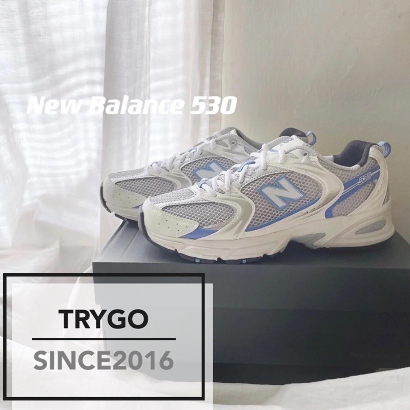 「環球代購」NEW BALANCE 530 藍白 天空藍 嬰兒藍 MR530KC