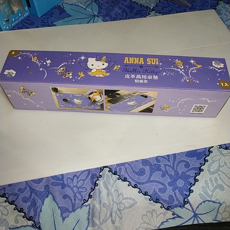 (嘉義)💜7-11 ANNA SUI &amp; Hello Kitty聯名造型皮革萬用桌墊(精靈款)電腦滑鼠墊💜 非經典款