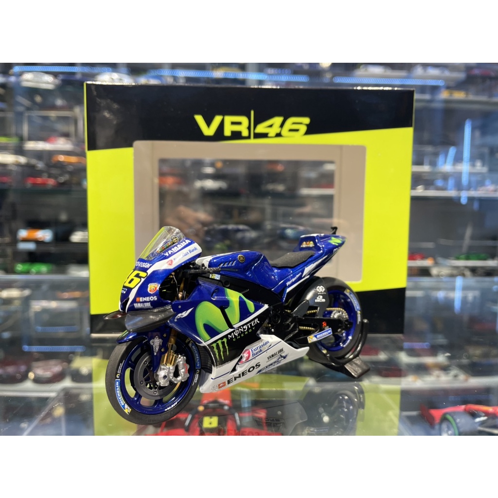 吉華科技@ 1/18 Minichamps YAMAHA YZR-M1 MOVISTAR ROSSI 2016 GP