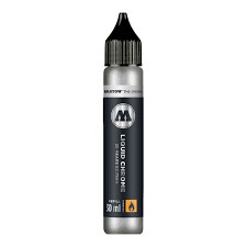 德國MOLOTOW Liquid Chrome 液態鉻鏡面筆 補充包 30ml