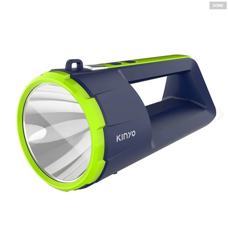【KINYO】充電式LED強光探照燈 (LED-308)【迪特軍】