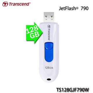 【3CTOWN】含稅附發票 創見 JF790 128G JetFlash 790 128GB USB3.1 隨身碟 黑白